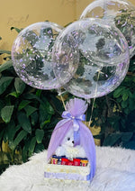 Load image into Gallery viewer, Teddy and Chocolate Gift Basket | GB-190