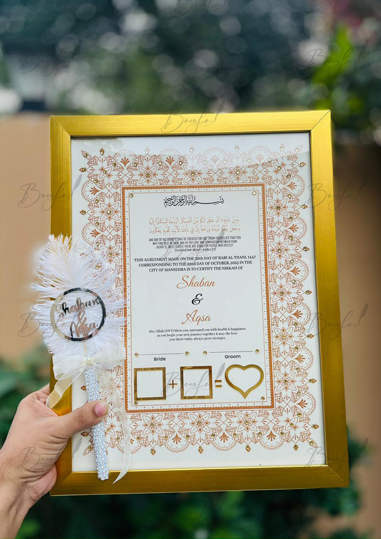 Nikkah Union Signing Set | DEL-143