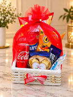 Load image into Gallery viewer, Deluxe Snack &amp; Chocolate Gift Basket | GB-045