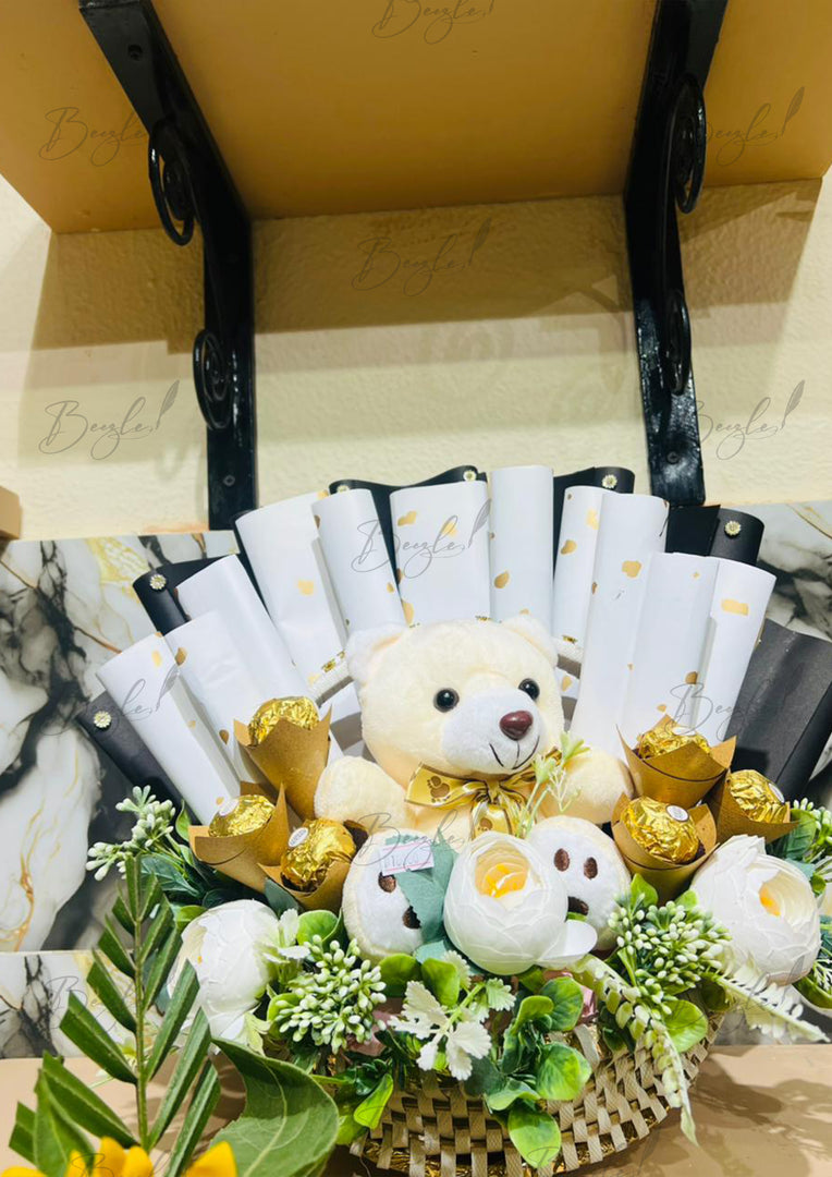 Golden Bloom Basket | GB-199