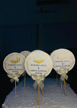 Load image into Gallery viewer, The Customized Methai Topper With White Ribbon | MT-016