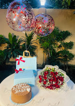 Load image into Gallery viewer, Birthday Surprise with Cake, Flowers &amp; Balloons | GDEL-156
