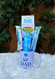 Super Dad Mug Gift with Treats | CC-019