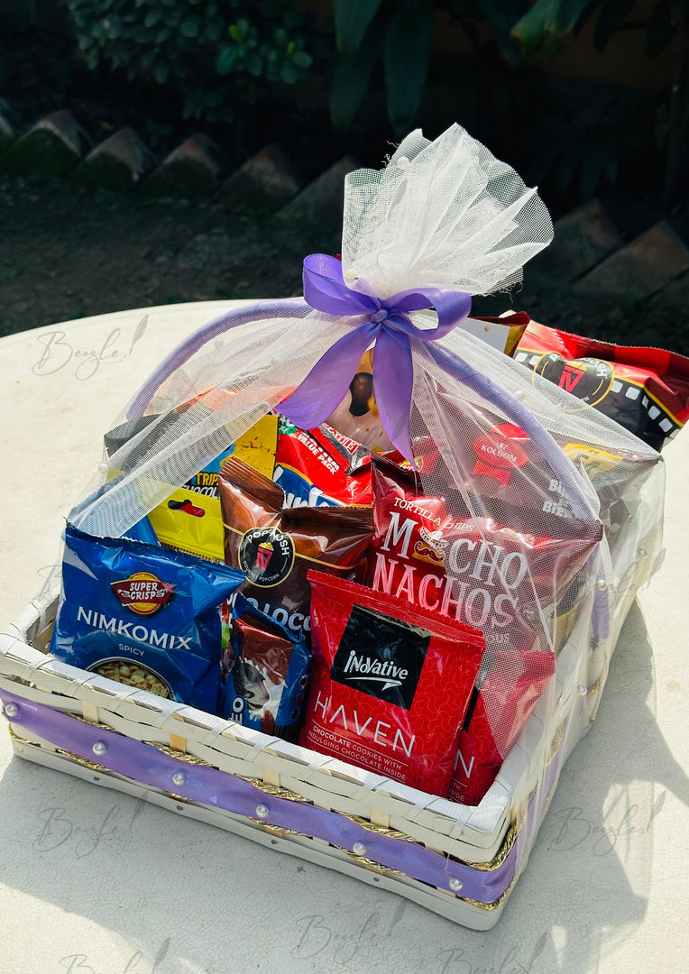 Royal Purple Snack Basket | GB-053