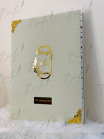 Load image into Gallery viewer, The Premium Golden Nikah Booklet With Attractive Design | NB-040
