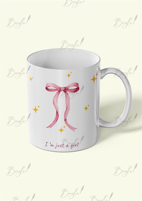 “I’m Just a Girl” Mug | CC-010