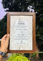 Load image into Gallery viewer, Customized Nikah Certificate With Classic Print | NC-133
