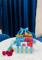 Load image into Gallery viewer, Blue Snack Basket Gift | GB-167
