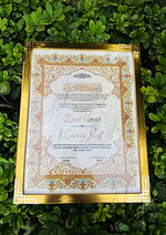 Load image into Gallery viewer, Luxury Nikah Certificate
