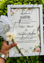 Load image into Gallery viewer, Nikkah Certificate With Attractive Nikah Pen
