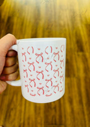 Pink Bows Mug  | CC-012