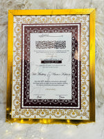 Load image into Gallery viewer, Luxury Nikah Certificate
