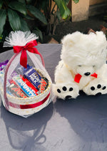 Load image into Gallery viewer, Cuddle Teddy &amp; Chocolate Surprise | GB-061
