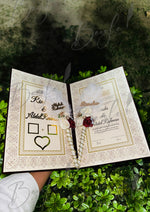 Load image into Gallery viewer, The Nikah Booklet With Two Beautiful &amp; Attractive Nikah Pen  | DEL-105
