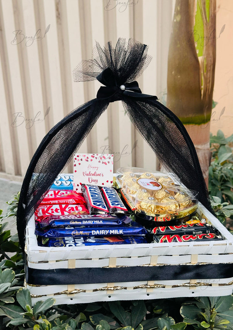 Deluxe Chocolate Lovers Gift Basket | GB-042