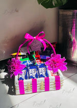 Load image into Gallery viewer, Pink Chocolate Gift Basket  GB-134
