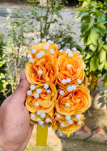 Load image into Gallery viewer, Yellow Floral Gajrays | GAY-017
