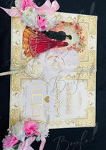 Load image into Gallery viewer, Deal: Premium Nikah Booklet, Pen and Two Beautiful Gajray | DEL-087
