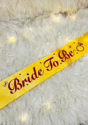 Bride Sash