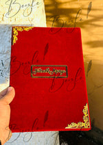 Load image into Gallery viewer, Customized Red Nikkah Booklet | NB-007
