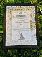 Load image into Gallery viewer,  Nikkah Certificate
