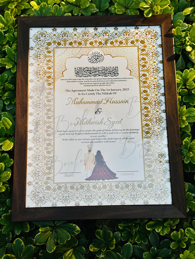  Nikkah Certificate