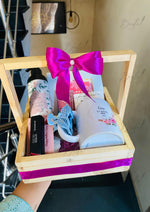 Load image into Gallery viewer, Pink Self-Care Gift Basket | GB-136
