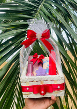 Load image into Gallery viewer, Glow Gift Basket with Red Ribbon | GB-181
