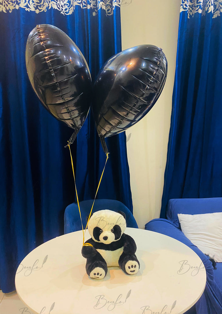 Panda Plush with Balloons | TD-007