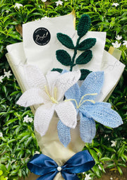 Blue Lily Charm | BCG-198