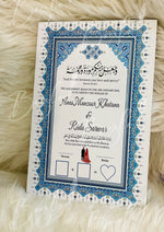 Load image into Gallery viewer, Nikah Certificate with Premium Bule Design | NC-149
