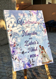 Nikkah Welcome Board
