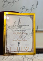 Load image into Gallery viewer, The Luxury Nikah Certificate With Premium Design | NC-159
