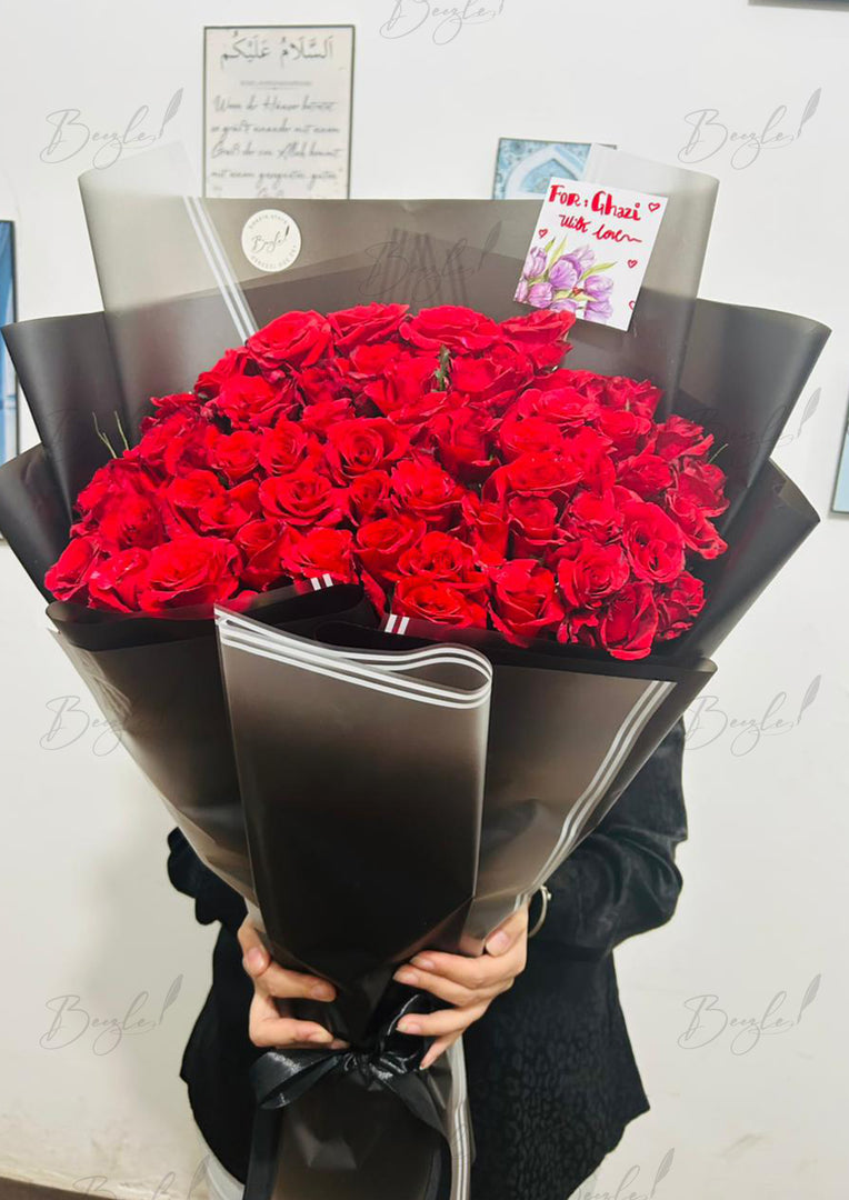 Velvet Roses Bouquet | BCG-278