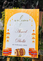 Load image into Gallery viewer, The Beautiful Nikkah Welcome Board Without Stand &amp; Only Lahore | NEB-009
