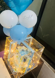 Blue Birthday Cake Box | CB-026