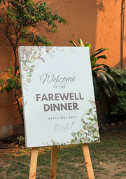 Farewell Dinner Welcome Board | WWB-015