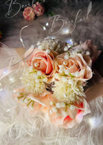 Load image into Gallery viewer, The Beautiful Gajray Decorated With Light Pink Flowers | GAY-004
