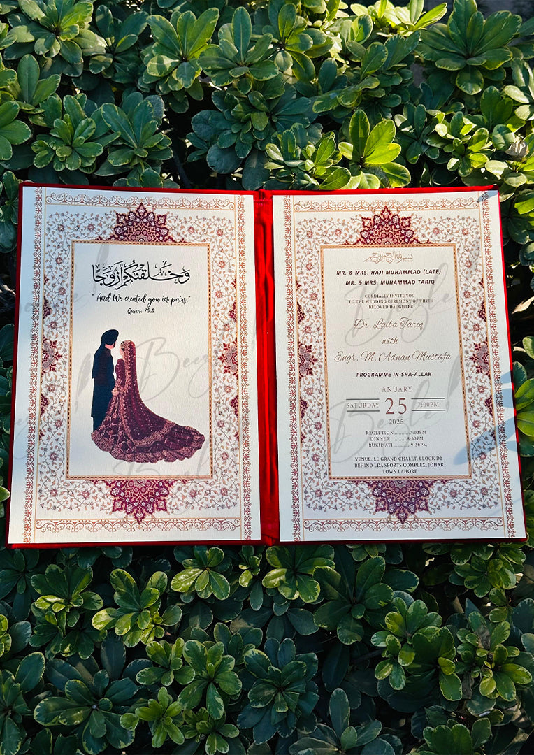 The Latest Nikah Booklet With Unique Design | NB-038