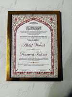 Load image into Gallery viewer, Luxury Nikah Certificate
