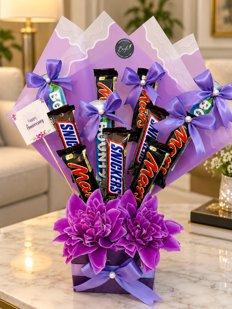 Purple Treat Bouquet | GBO-254