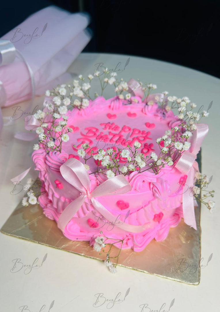 Pink Ribbon Cake | GC-168