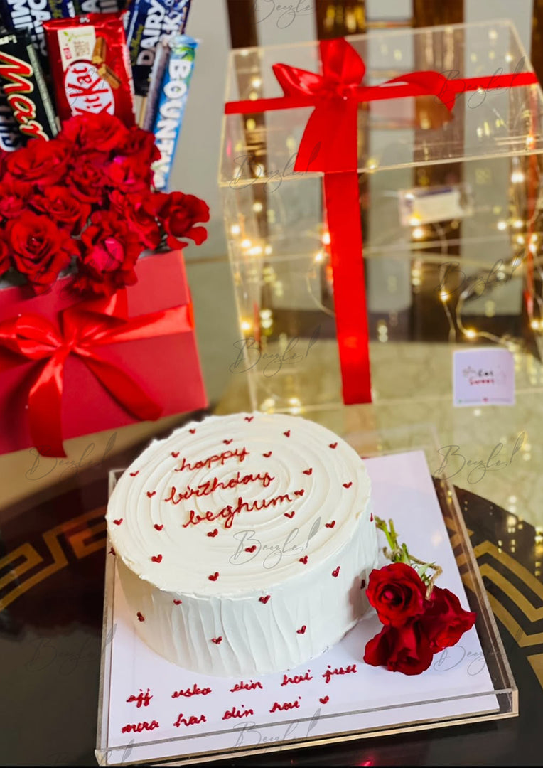 Love Note Cake Box | GC-148