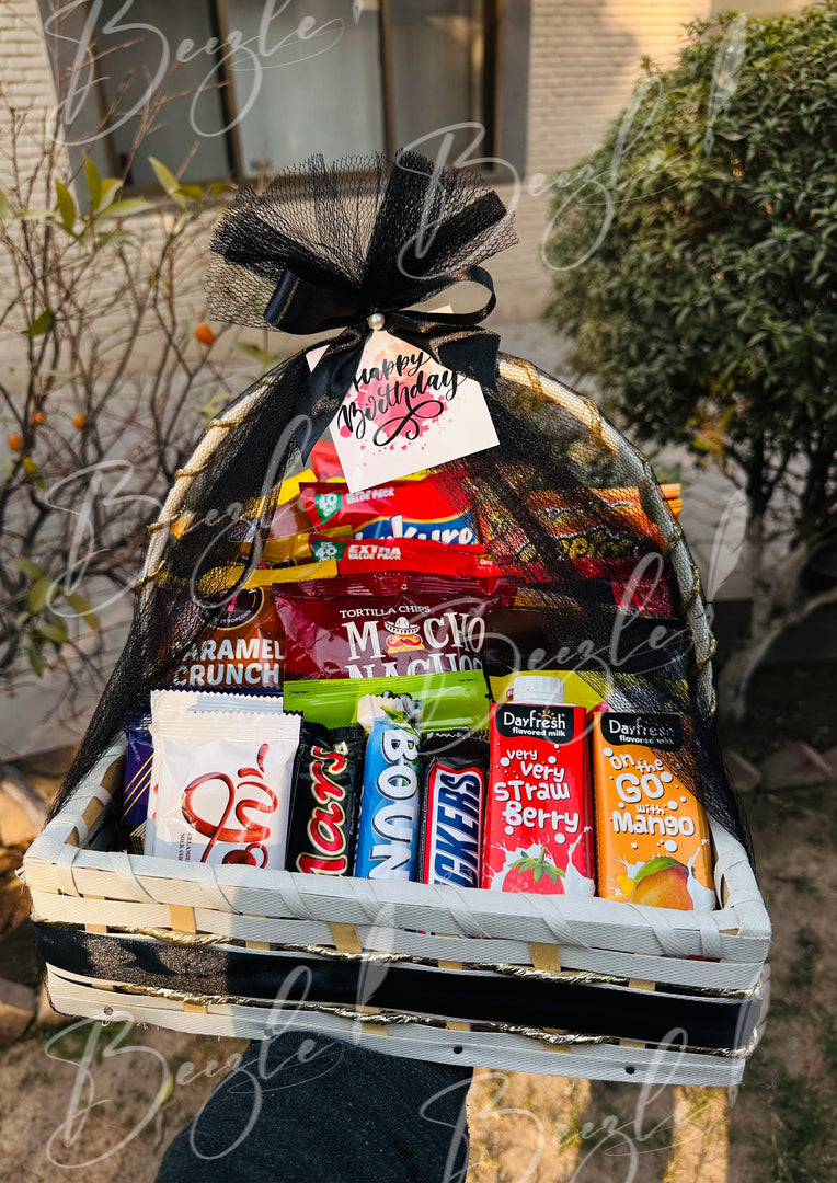 The Black Charm Snack Basket | GB-039