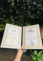 Load image into Gallery viewer, Luxury Velvet Booklet | NB-050
