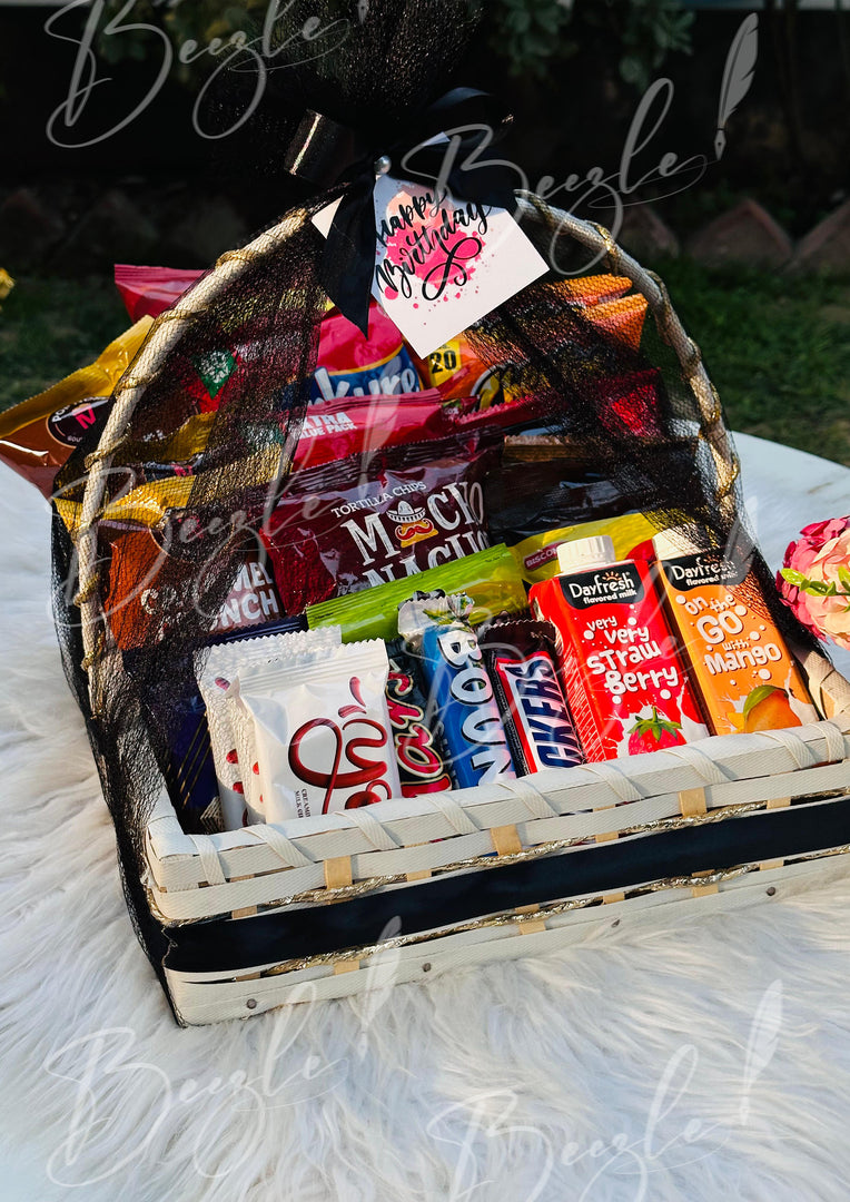 The Black Charm Snack Basket | GB-039