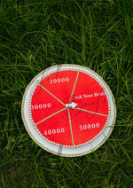 Load image into Gallery viewer, Royal Red Doodh Pilai Spin Wheel for Exciting Wedding Fun | DPT-002
