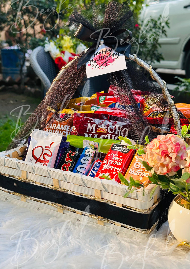 The Black Charm Snack Basket | GB-039