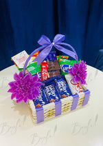 Load image into Gallery viewer, Purple Delight Snack Basket | GB-117
