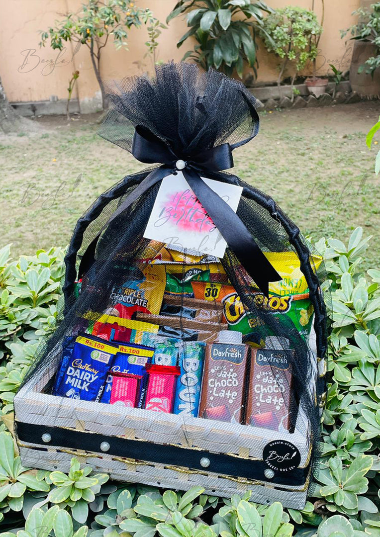 Black Treat Basket | GB-223